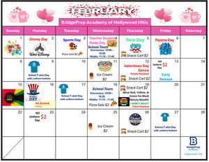 ✨February 2026 Activity Calendar ✨